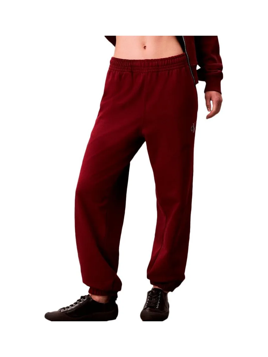 Jogging Rouge Femme Calvin Klein Jeans Monologo 2