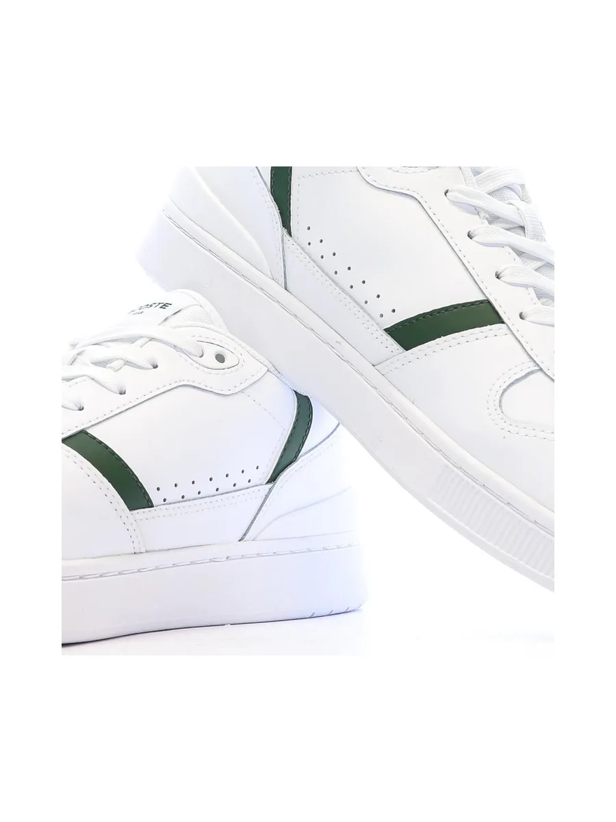Baskets Blanc/Vert Homme Lacoste T-clip Set 224 8