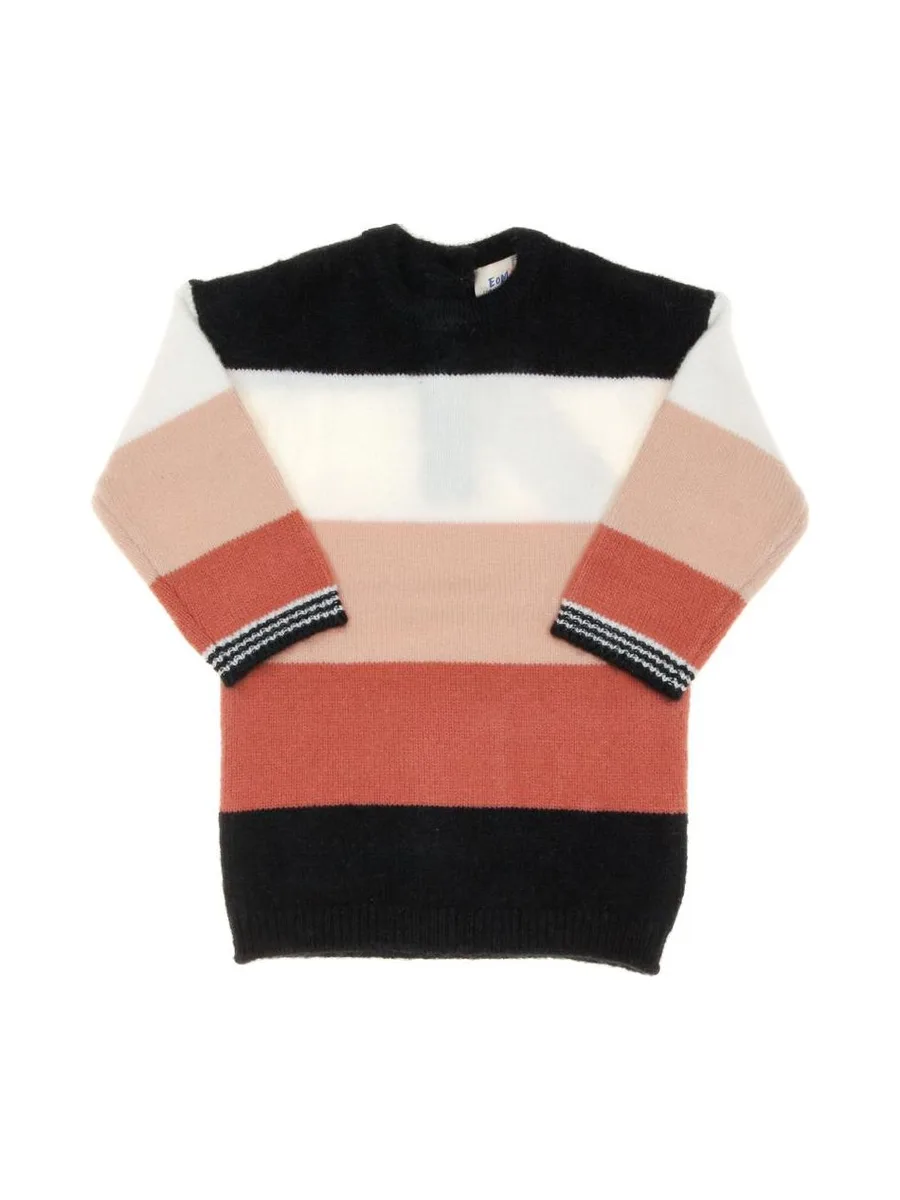 Robe Marine/Blanc/Rose Fille EOM Rajulbb 2