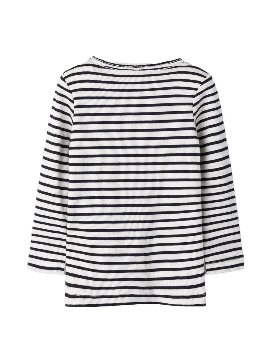 T-Shirt Manches Longues Bleu/Blanc Fille Name it Bani 2