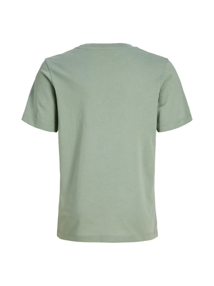 T-Shirt Vert Garçon Jack & Jones Hudson 3
