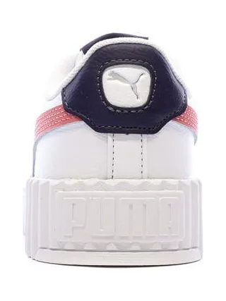 Baskets Blanche/Rose Fille/Femme Puma Carina 3.0 3