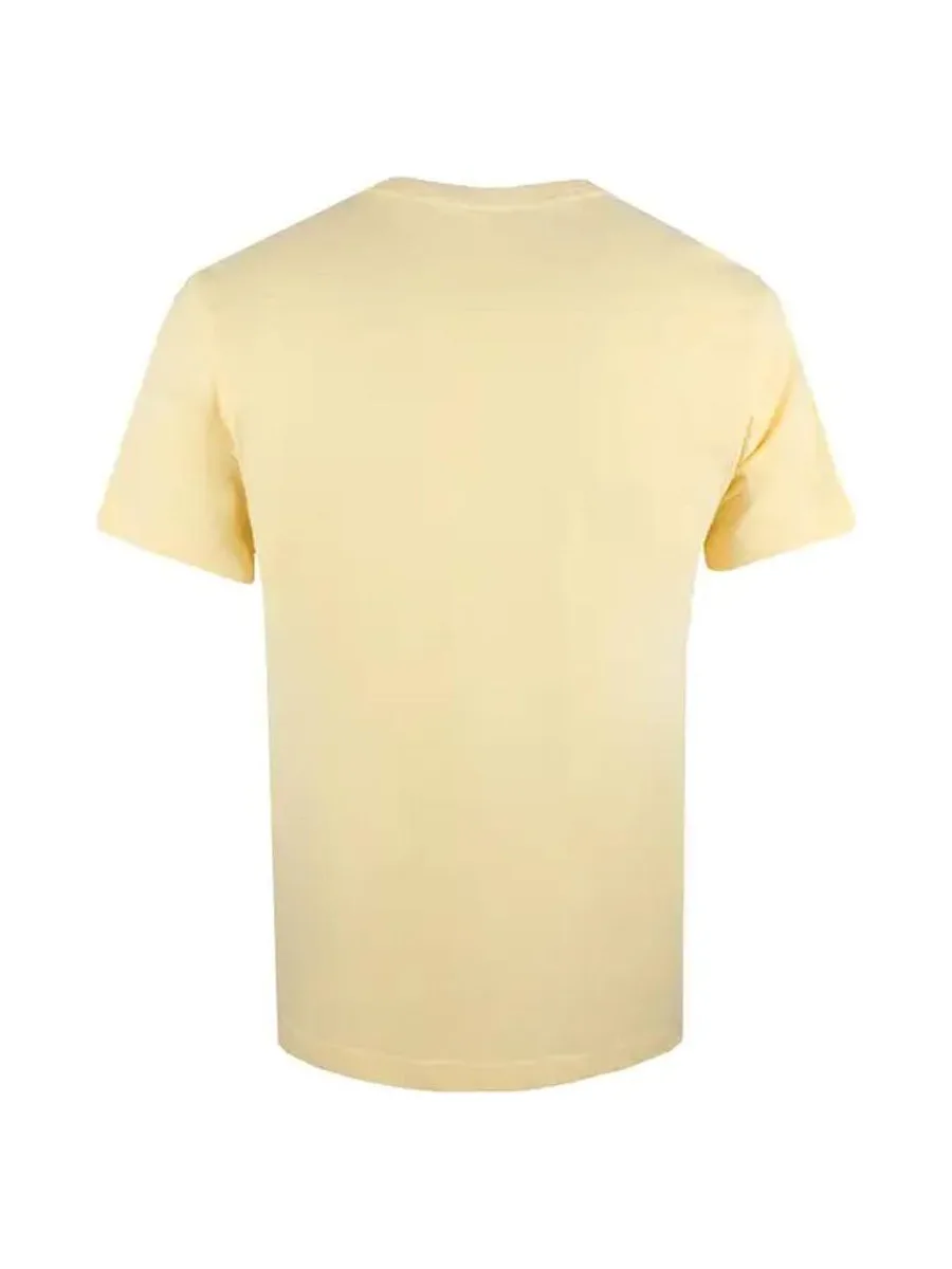 T-Shirt Orange Homme Dc Comics Yesterdays Heroes 3