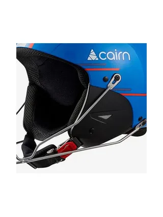Casque de ski Bleu Homme Cairn Racing Pro Chinguard 2
