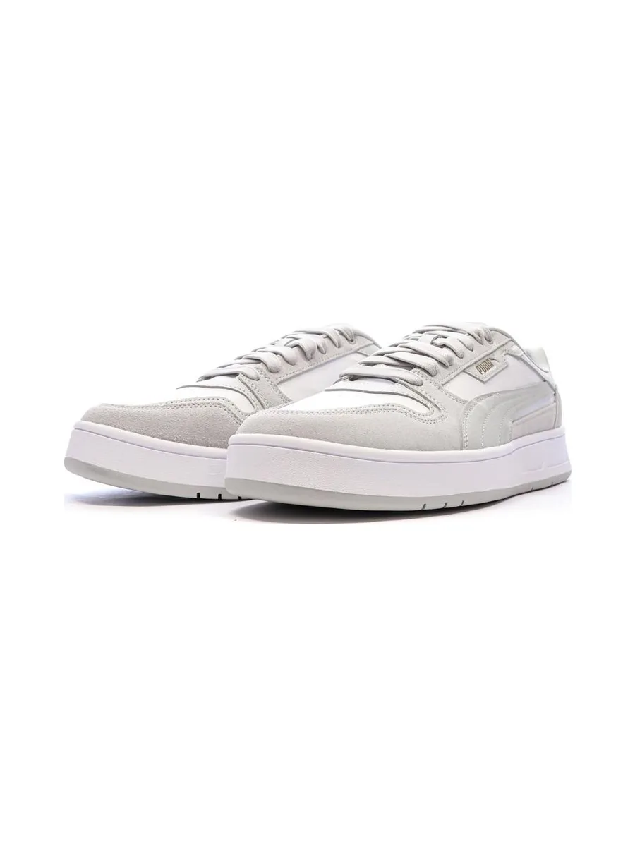 Baskets Gris/Blanc Homme Puma Court Classic Street 7