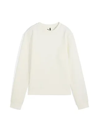Pull Blanc Femme Puma Boulder 1