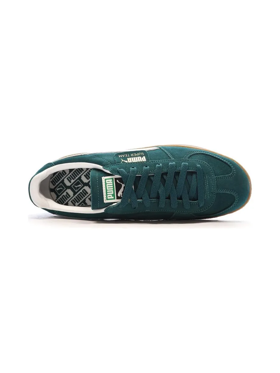 Baskets Vertes Homme Puma Super Team Sd 5