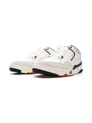 Baskets Blanc/Orange Homme Le Coq Sportif Dynactif T1000 6