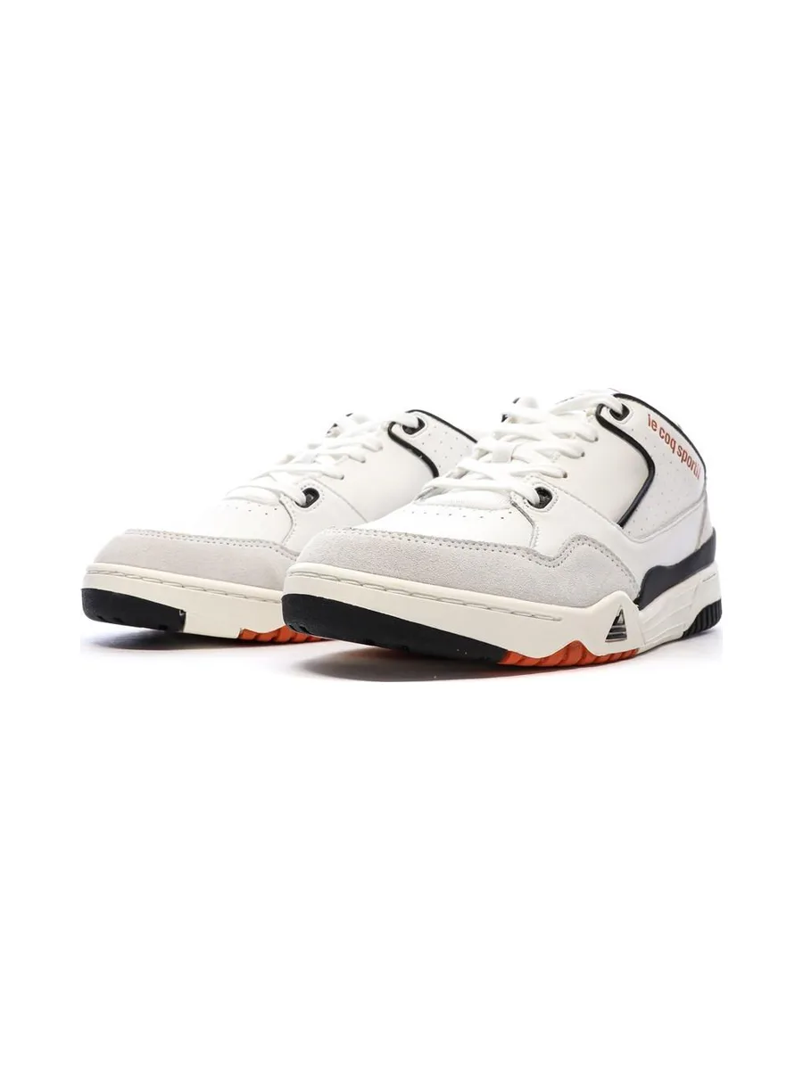 Baskets Blanc/Orange Homme Le Coq Sportif Dynactif T1000 7