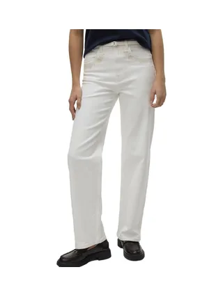Jean Droit Blanc Femme Vero Moda Tessa 1