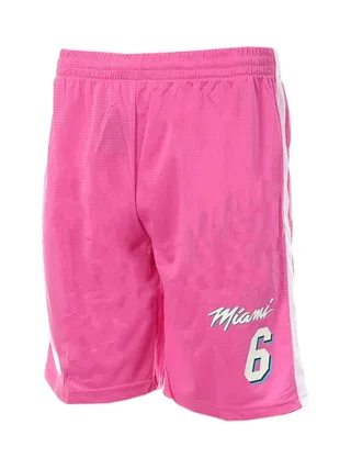 Short basketball Rose Homme Sport Zone Miami 1