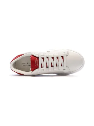 Baskets Blanches/Rouges Femme Tommy Hilfiger Icon 4