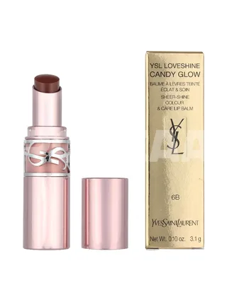YSL Loveshine Candy Glow Lip Gloss 3.1g - #6B Brown Nude 1