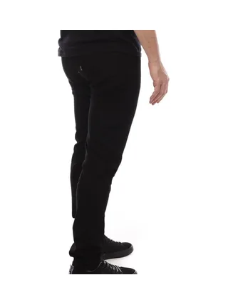 Jeans Regular Noir Homme Schott TRD 2