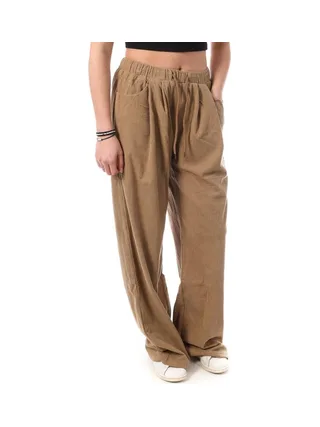 Pantalon Fluide Camel Femme Monday Premium D10001 1