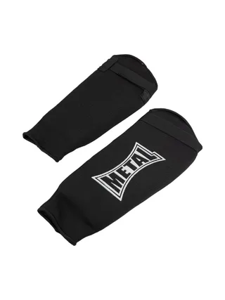 PROTEGE TIBIA Noir Homme Metal Boxe Elast 2