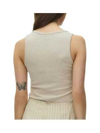 Débardeur Beige Femme Vero Moda Kiki 2
