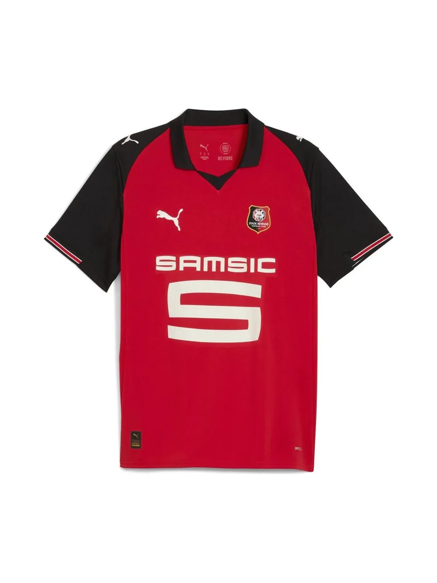 STADE RENNAIS Milan Maillot de Football Rouge/Noir Homme Puma 25/26 2