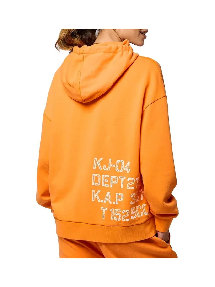 Sweat Orange Femme Kaporal Vock 3