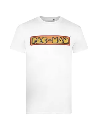 T-Shirt Blanc Homme Pac Man 1