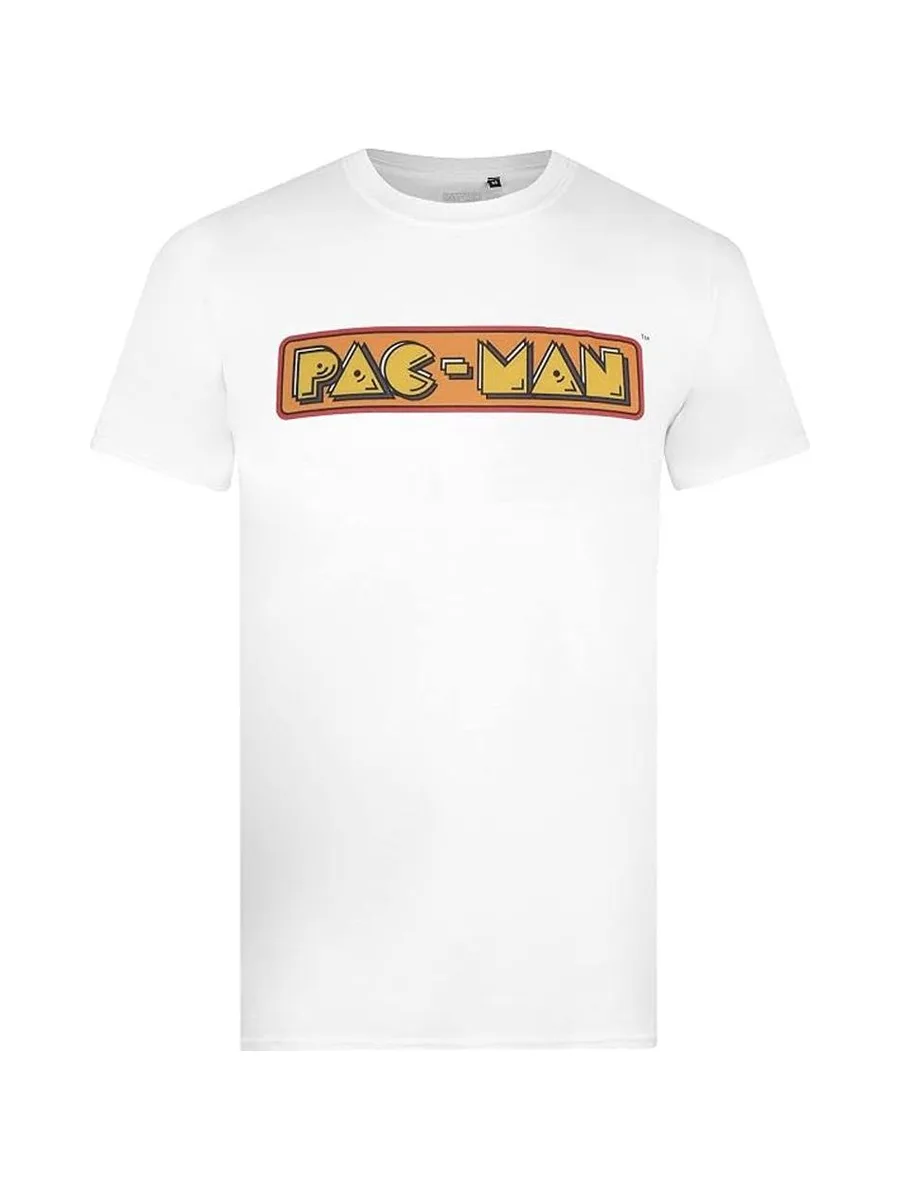 T-Shirt Blanc Homme Pac Man 2