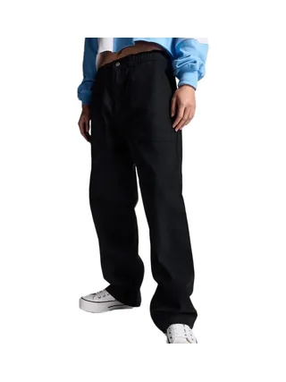 Pantalon Baggy Noir Femme Converse Harbor 1