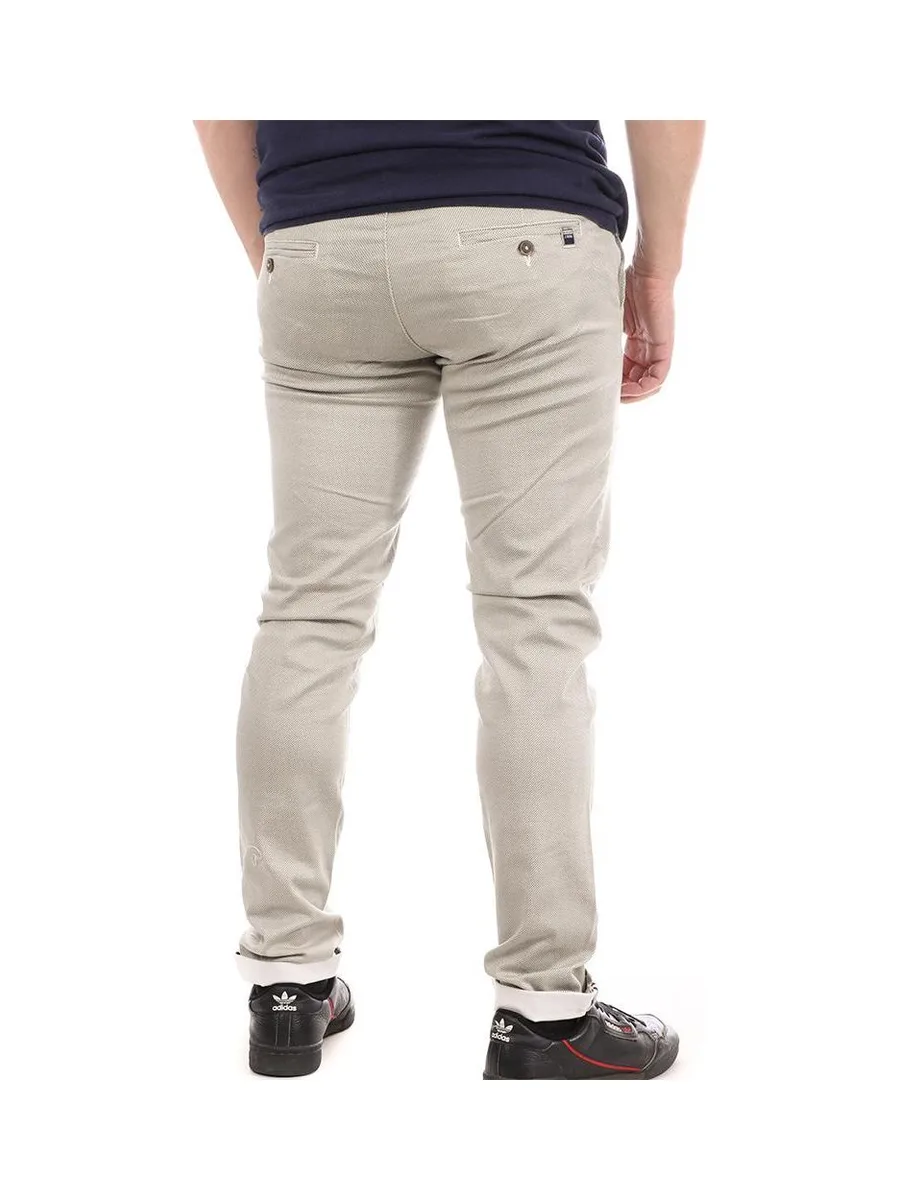 Pantalon Chino Gris Clair Homme La Maison Blaggio Tyson 3