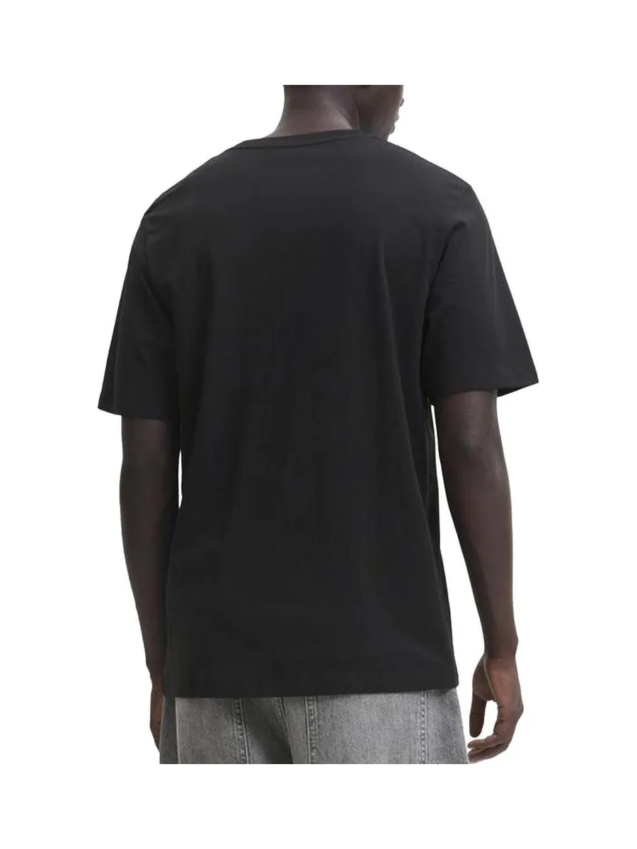 T-Shirt Noir Homme Jack & Jones Montauk 3