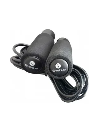Corde à sauter Noire Mixte Aerobic Roulementts 2