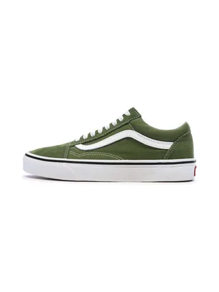 Baskets Vertes Homme Vans Old Skool 1