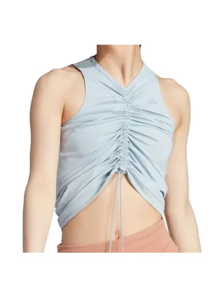 Débardeur Bleu Clair Femme Adidas IM4963 3