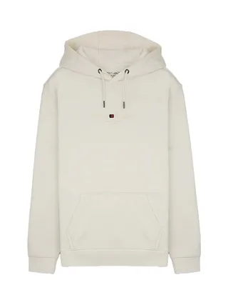 Sweat à Capuche Blanc Homme Teddy Smith Jim 1