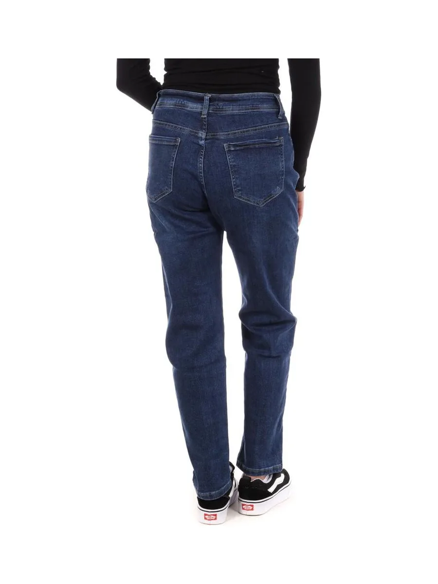 Jean Droit Bleu Femme Monday Premium 1833 3