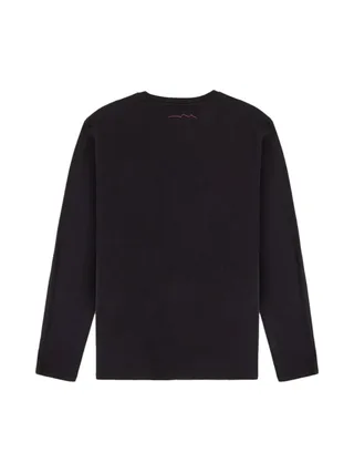 T-shirt Manches Longues Noir Homme Teddy Smith 11017085D 2