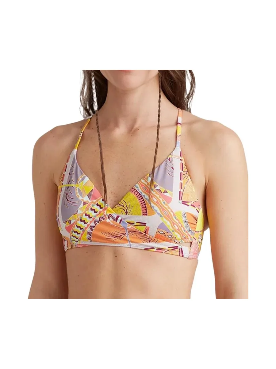 Haut de maillot de bain Rose/Jaune Femme O'Neill Baay 2