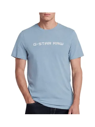 T-shirt Bleu clair Homme G-Star Raw GD25950 1
