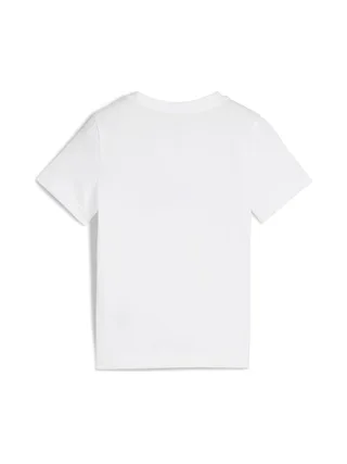 T-Shirt Blanc/Noir Garçon Puma Ess No. 1 Logo 2