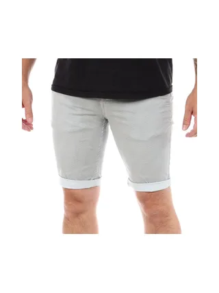 Short Gris Clair/Blanc Homme Paname Brothers FLORENCE 1
