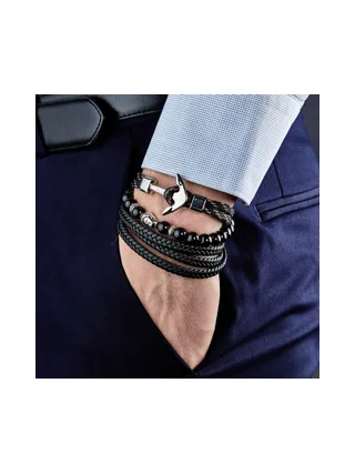 Bracelet Boulogne noir 2