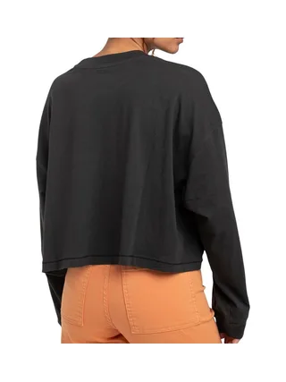 T-Shirt Manches longues Noir Femme Billabong Go With Flow 2
