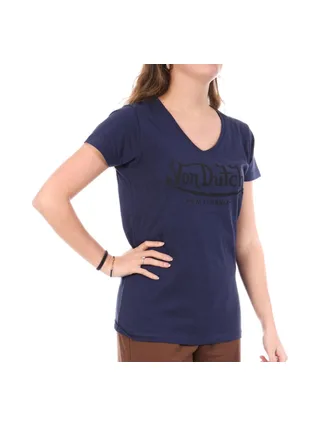 T-Shirt Marine Femme Von Dutch LLI 1