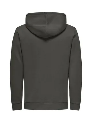 Sweat à capuche Kaki Homme Only & Sons Hood 2