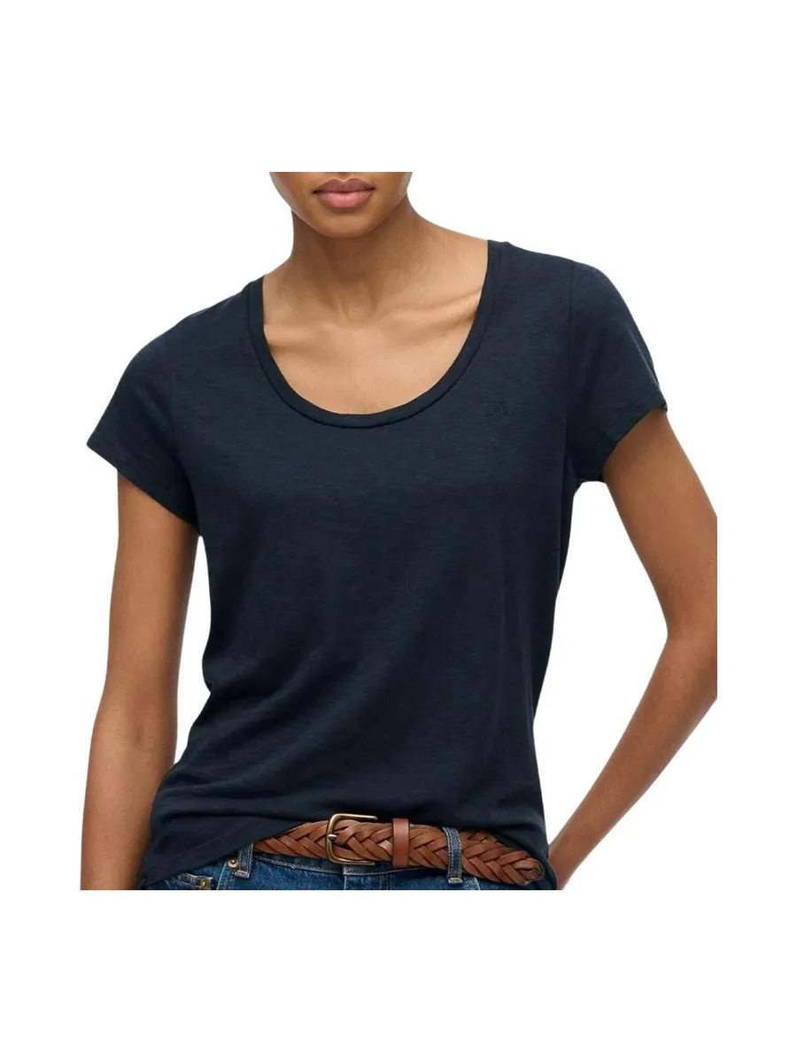 T-shirt Marine Femme Superdry Studios Scoop 2