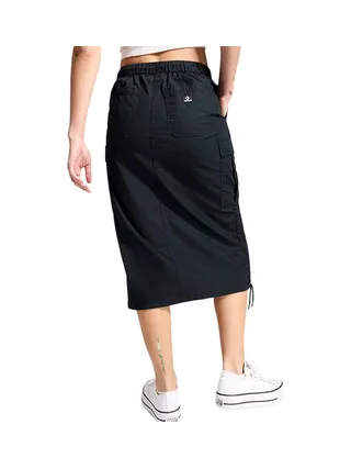 Jupe Noire Femme Converse Long 2