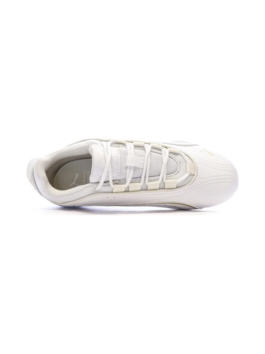 Baskets Blanches/Doré Femme Puma Catch Soleil 5