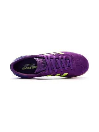 Baskets Violettes/Jaunes Enfant Adidas Gazelle 4