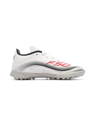 Chaussures de Foot Blanc Junior Adidas F50 Messi League TF 2