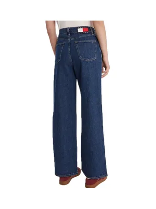 Jean Ample Bleu Femme Tommy Hilfiger Claire 2