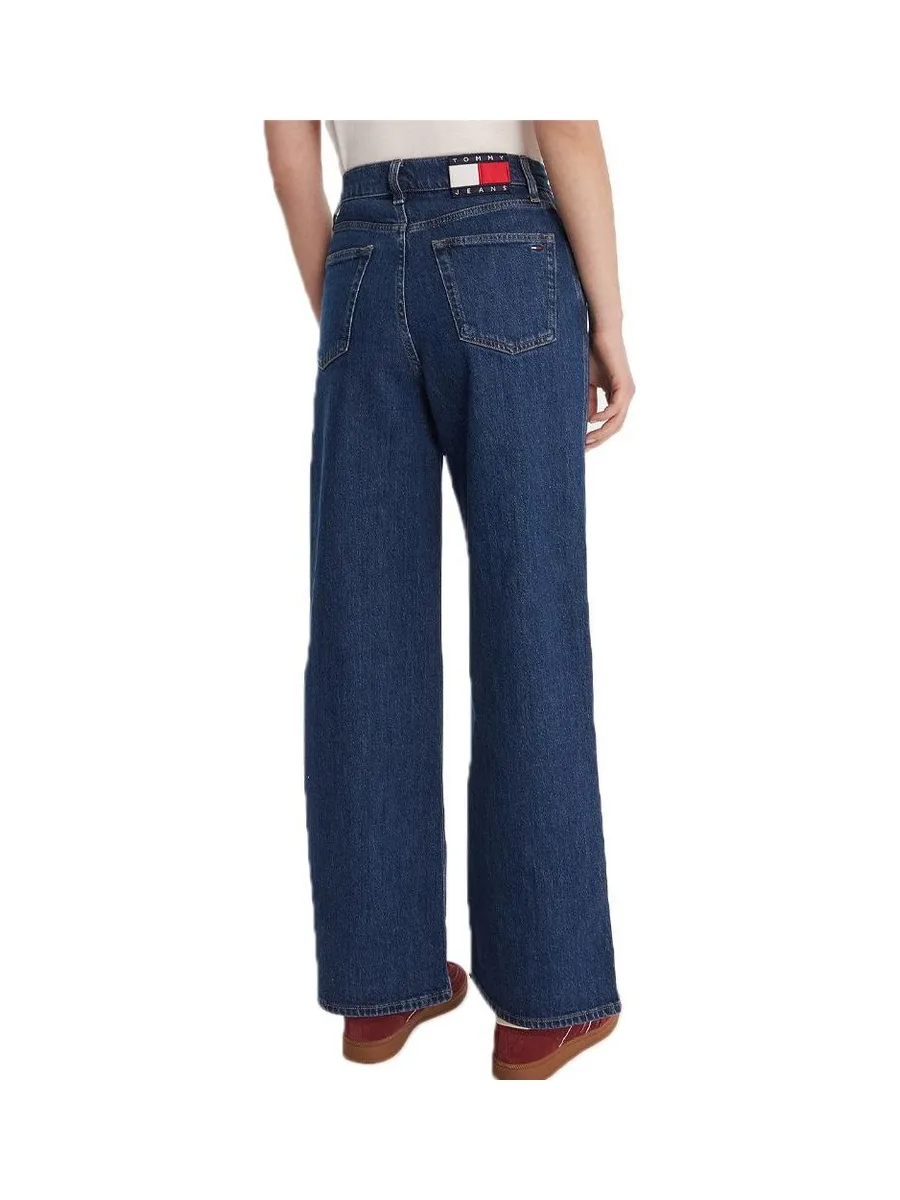 Jean Ample Bleu Femme Tommy Hilfiger Claire 3