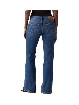 Jean Flare Bleu Foncé Femme Levi's Superlow 2